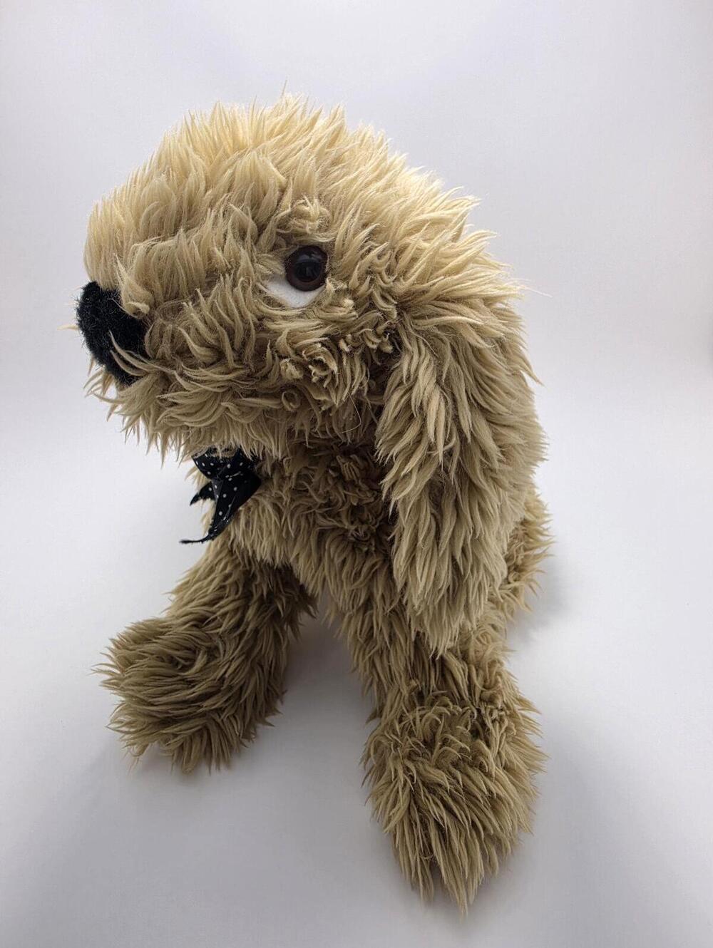 Vintage Ganz Fluffy Dog Scruffy Puppy Dog Plush! (12 inch)